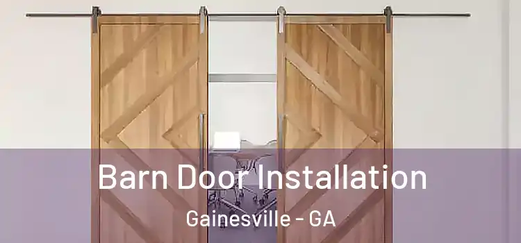  Barn Door Installation Gainesville - GA