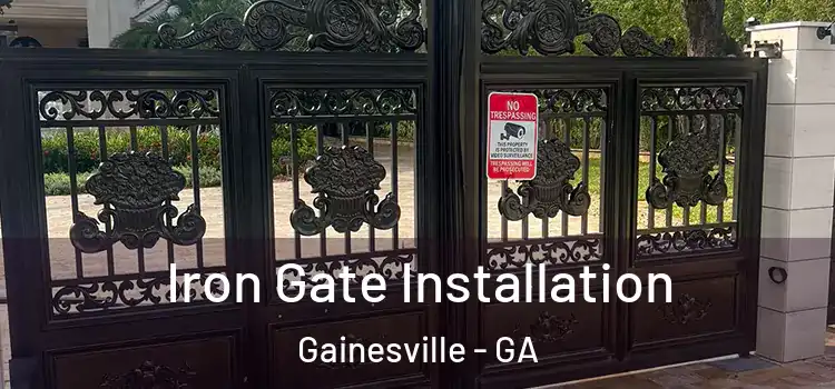  Iron Gate Installation Gainesville - GA